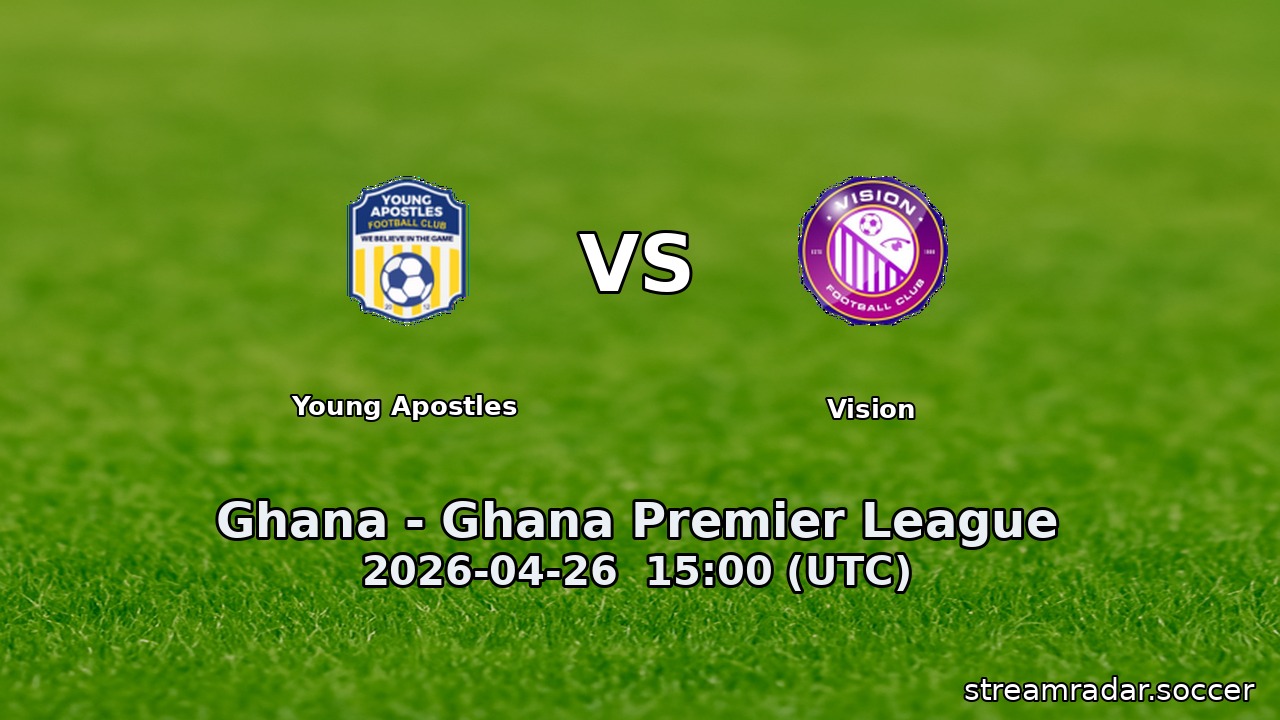 Young Apostles vs Vision