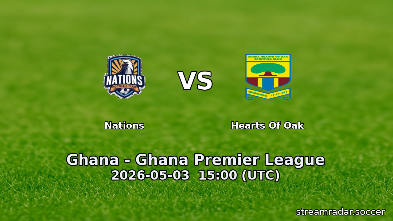 Nations vs Hearts Of Oak