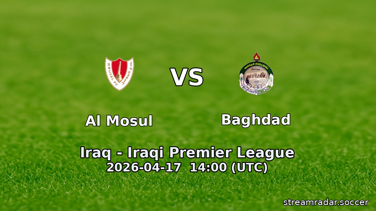 Al Mosul vs Baghdad