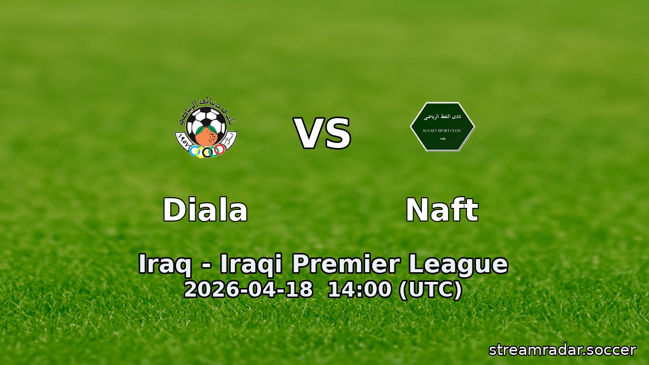 Diala vs Naft