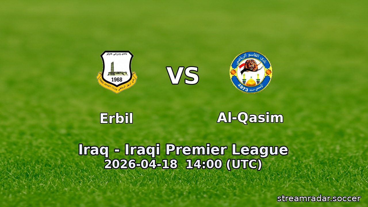Erbil vs Al-Qasim