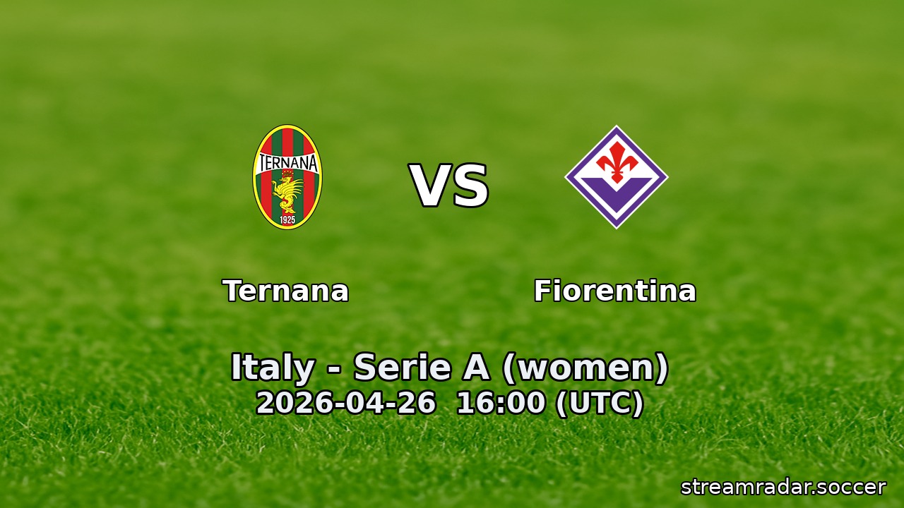 Ternana vs Fiorentina