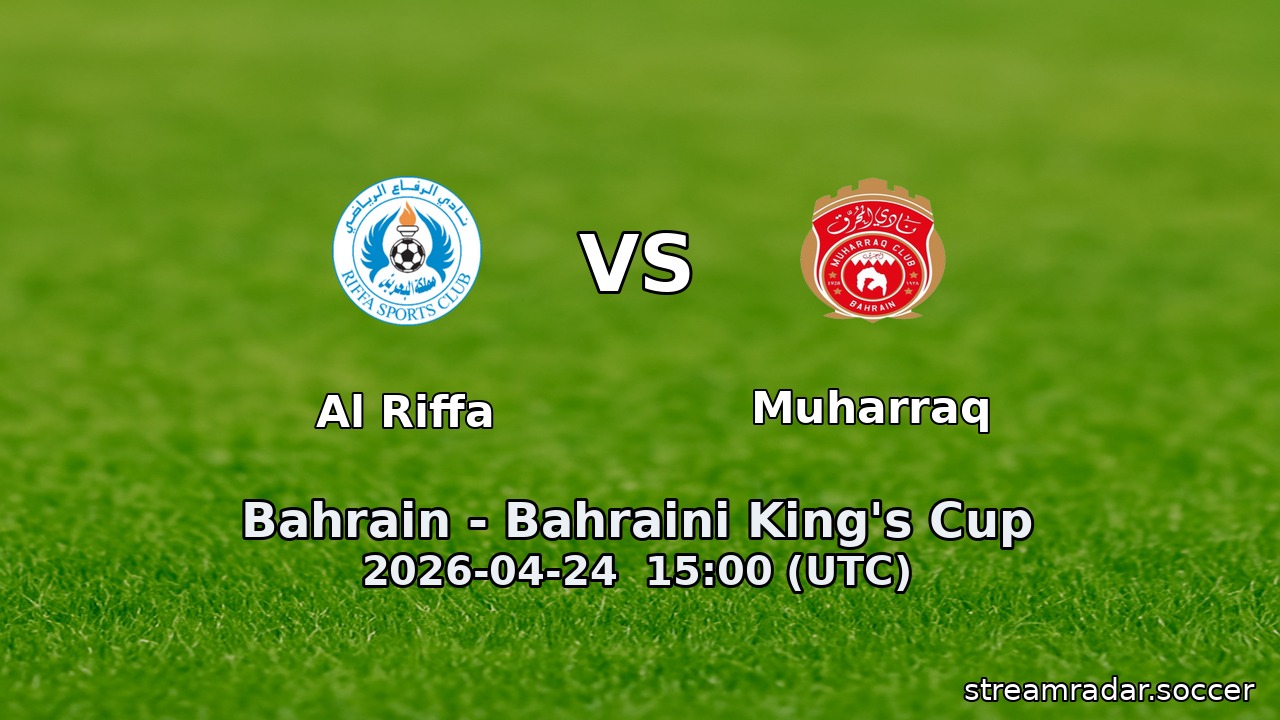 Muharraq vs Al Riffa