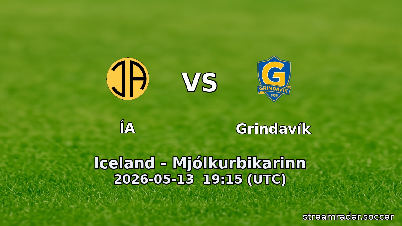 ÍA vs Grindavík