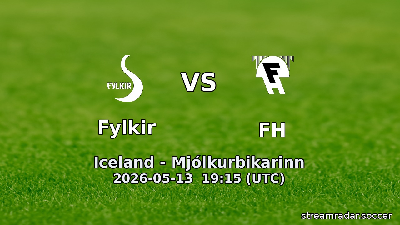 Fylkir vs FH