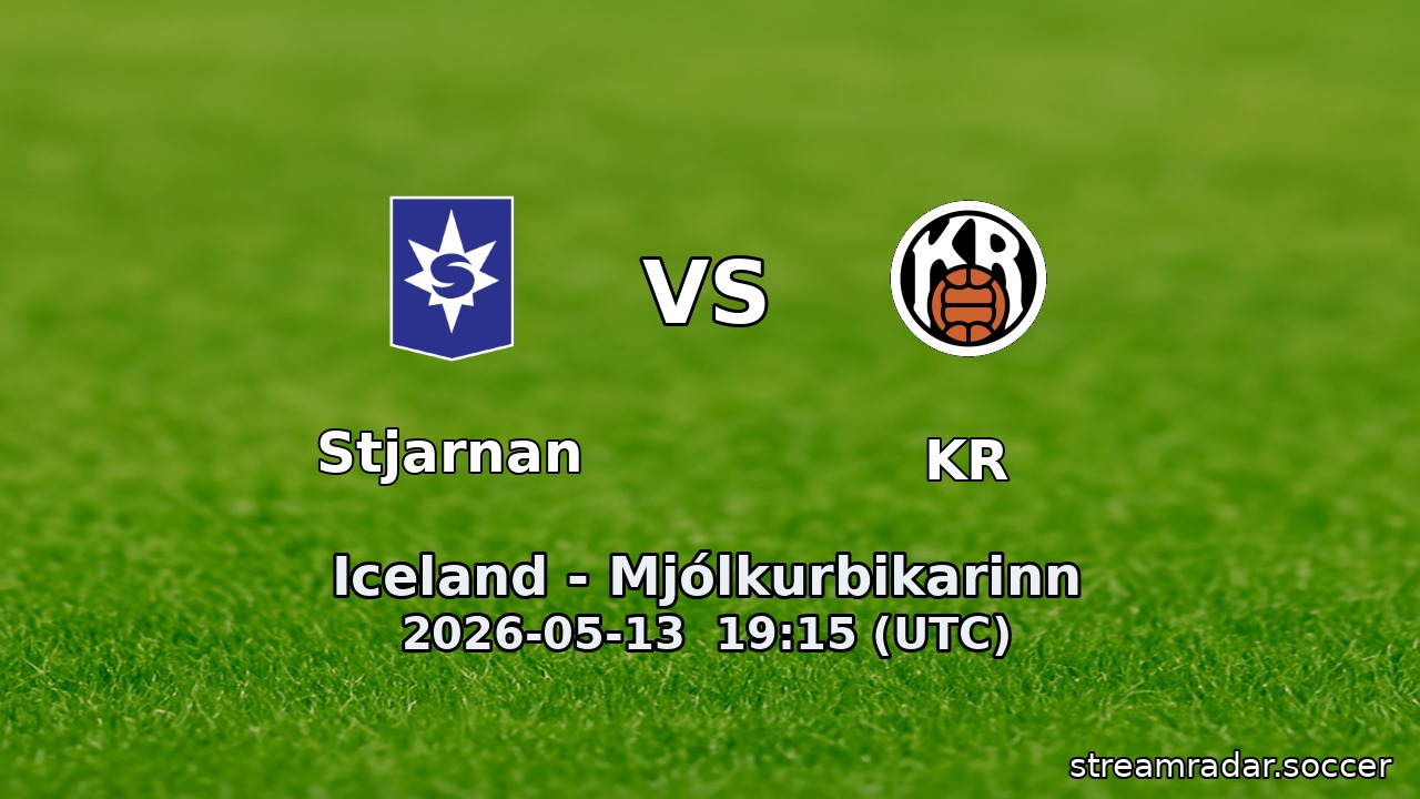 Stjarnan vs KR
