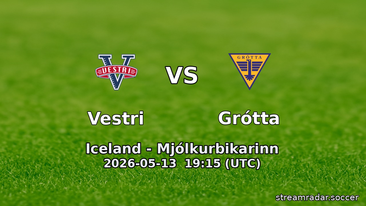 Vestri vs Grótta