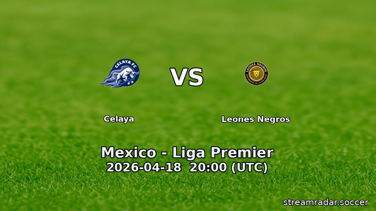 Leones Negros vs Celaya