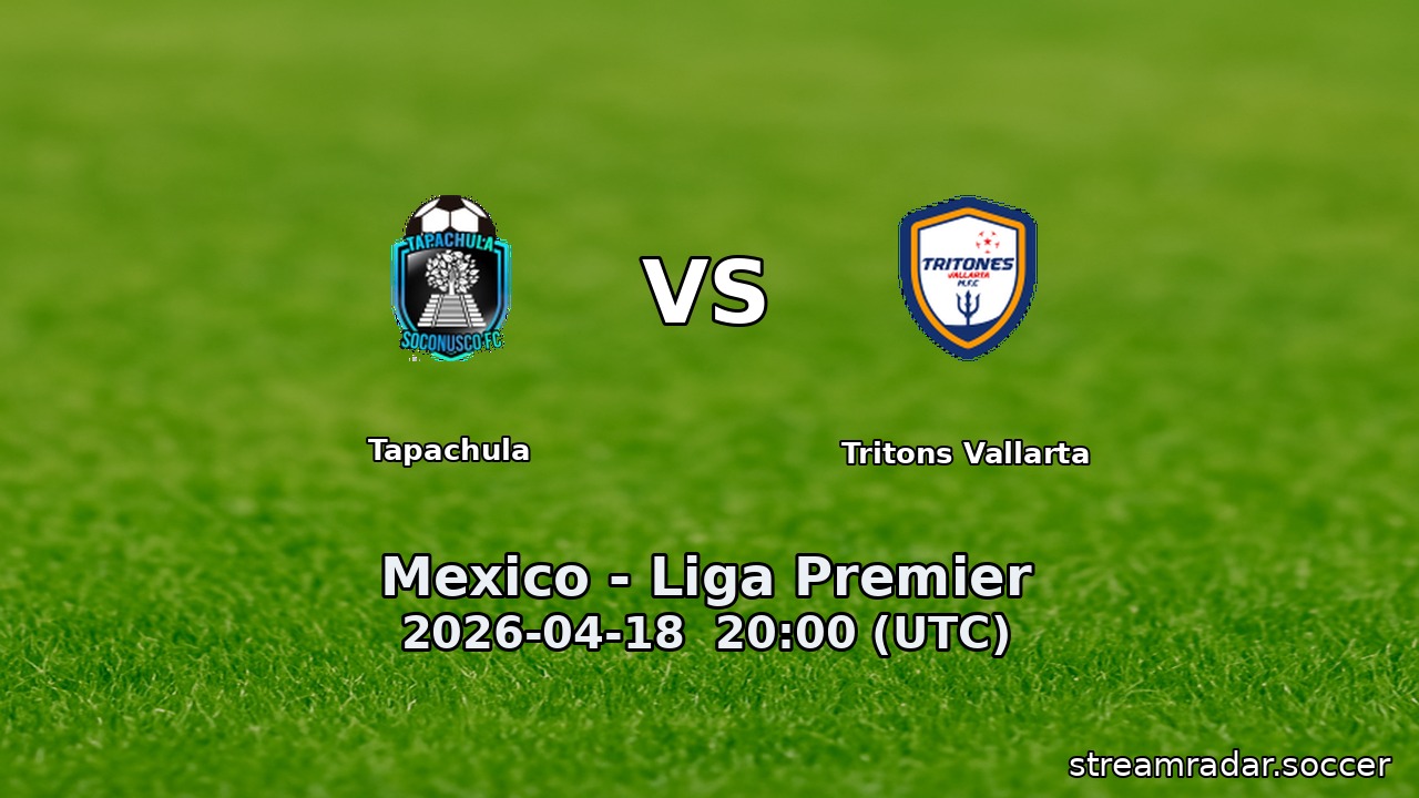 Tapachula vs Tritons Vallarta