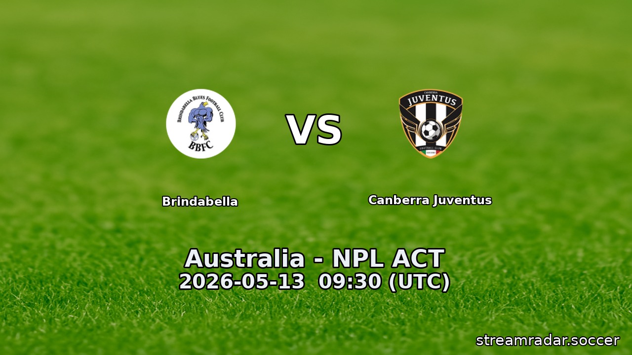 Brindabella vs Canberra Juventus