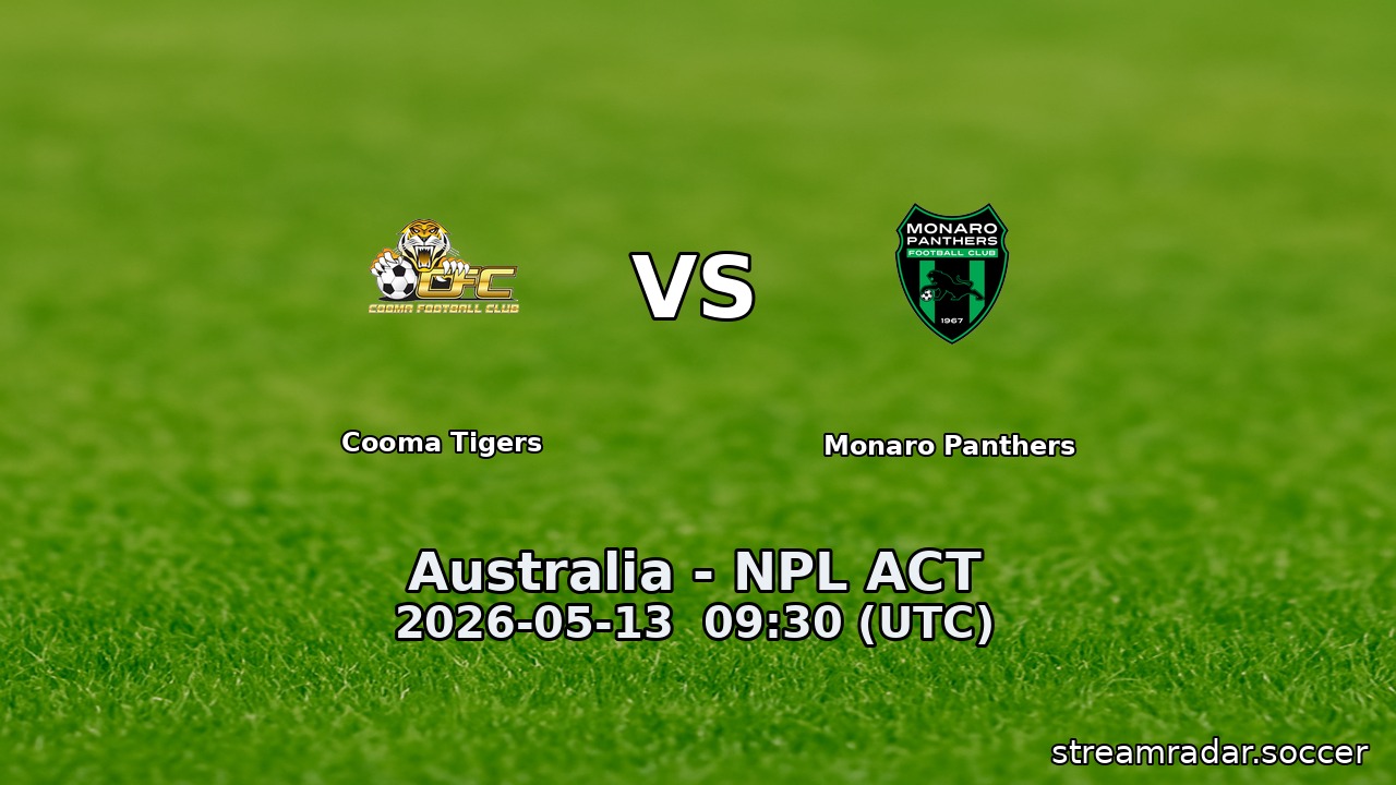 Cooma Tigers vs Monaro Panthers