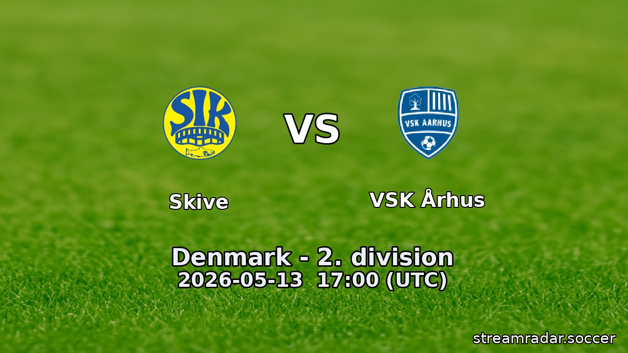 Skive vs VSK Århus