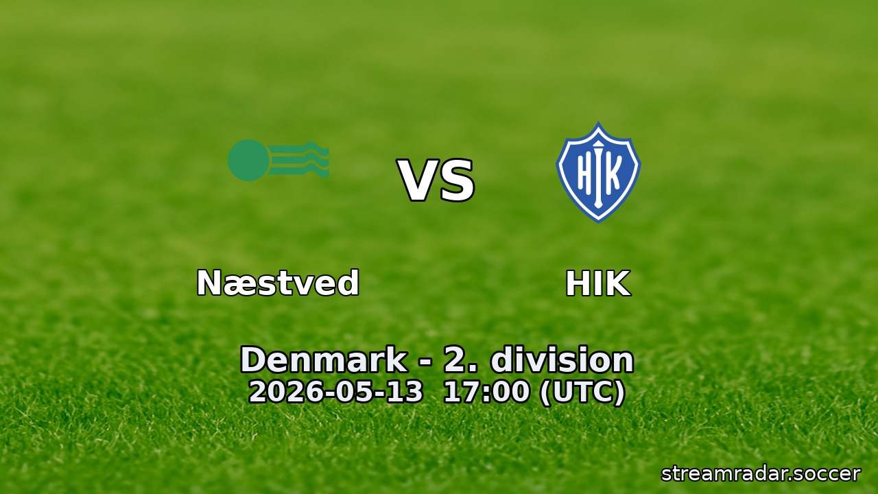Næstved vs HIK