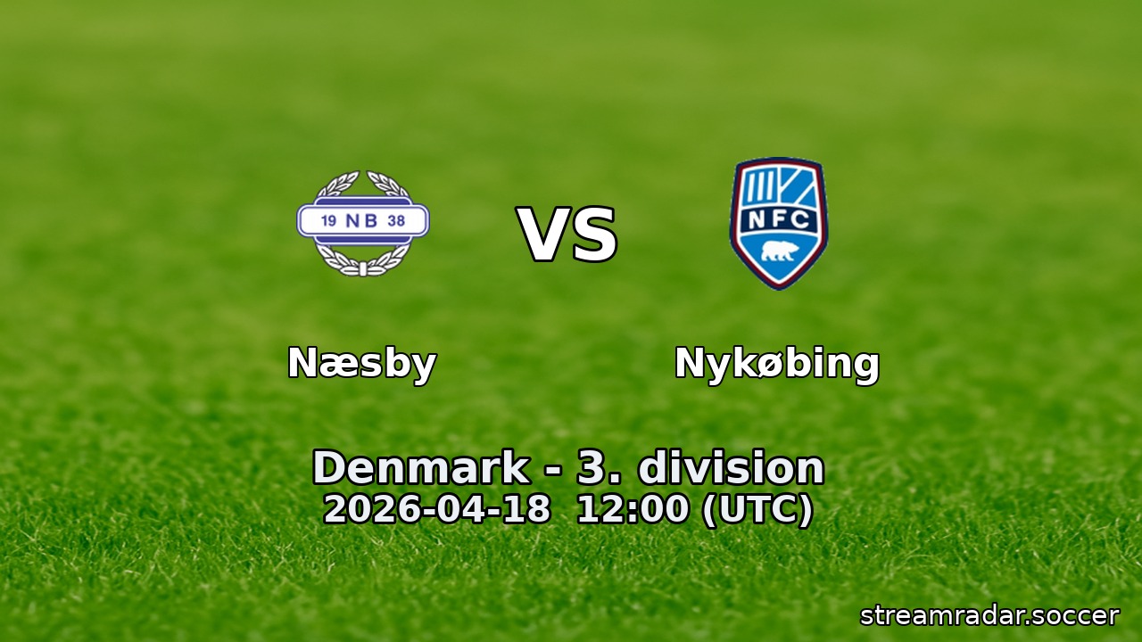 Næsby vs Nykøbing