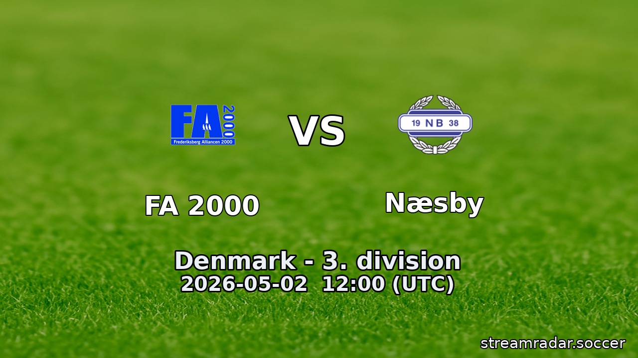 FA 2000 vs Næsby