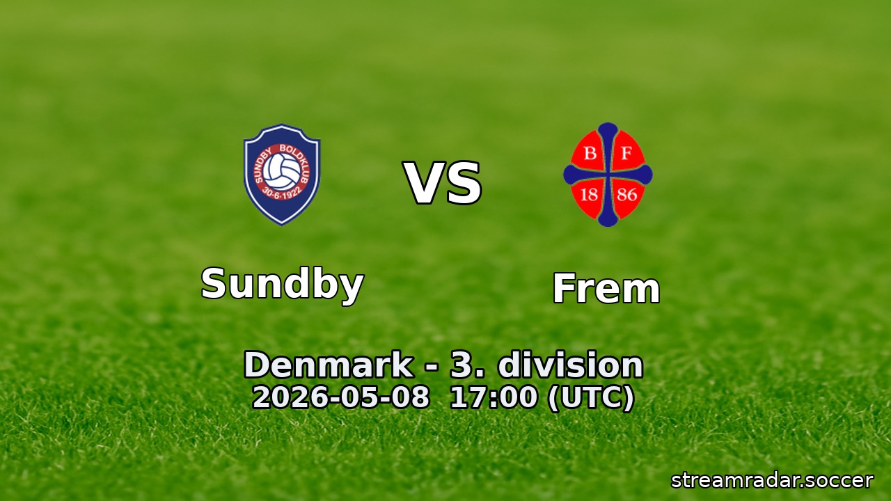Sundby vs Frem