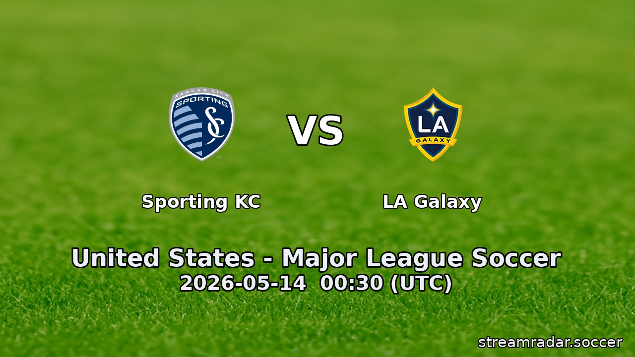 Sporting KC vs LA Galaxy