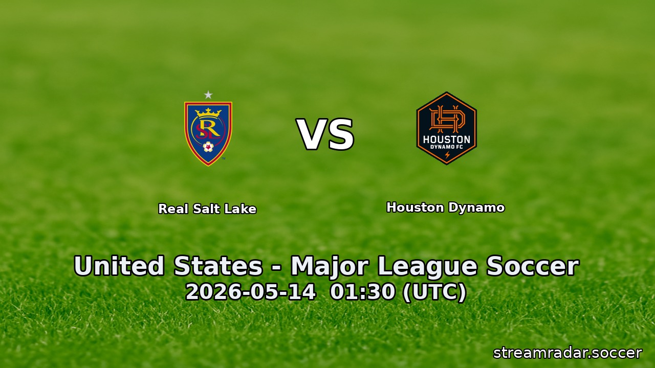 Real Salt Lake vs Houston Dynamo