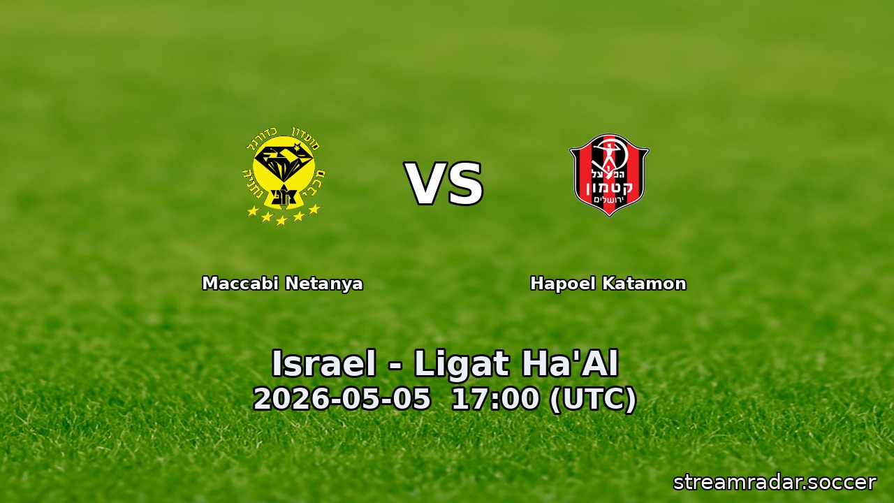 Maccabi Netanya vs Hapoel Katamon