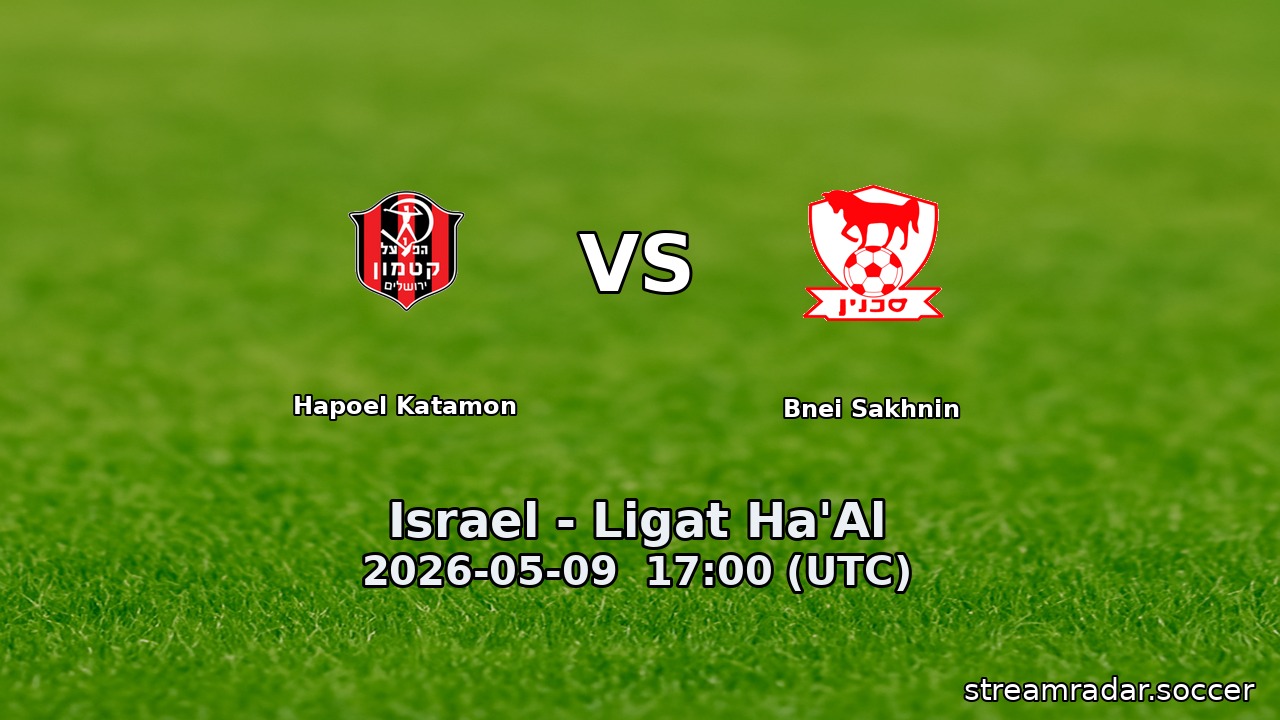 Hapoel Katamon vs Bnei Sakhnin