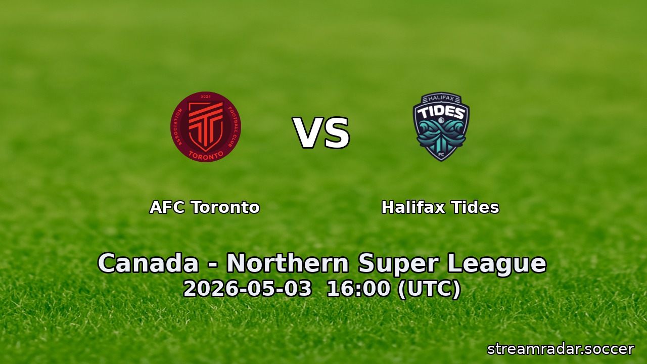 AFC Toronto vs Halifax Tides