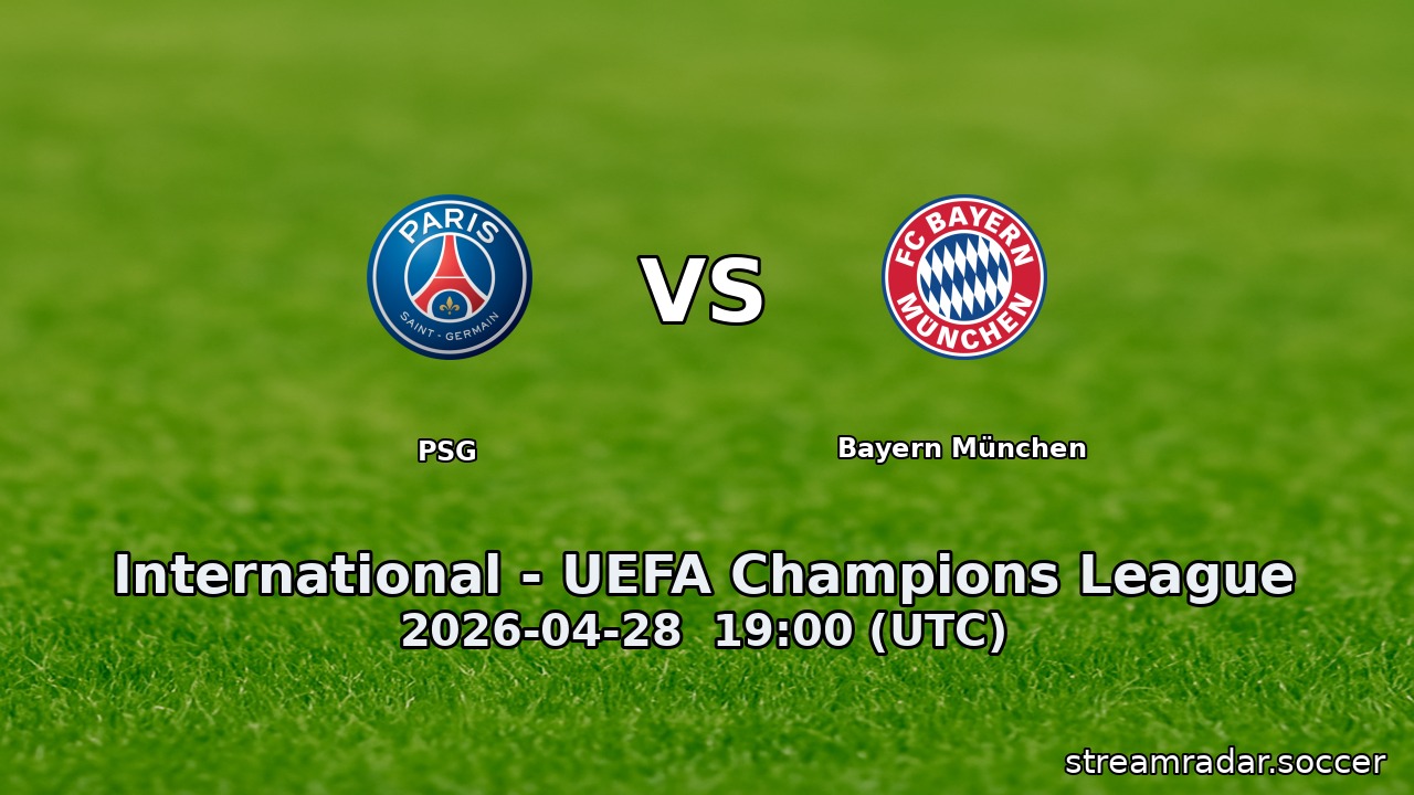 PSG vs Bayern München