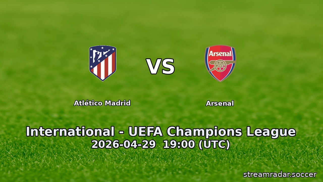 Atlético Madrid vs Arsenal
