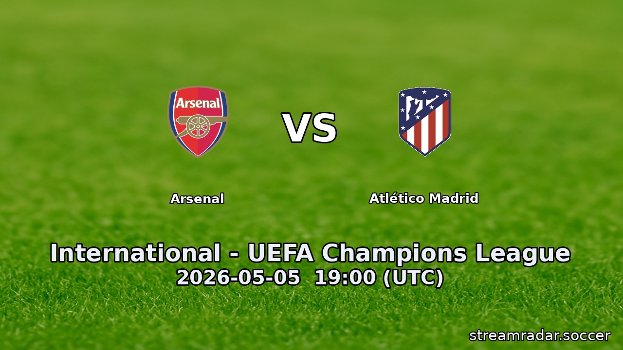 Arsenal vs Atlético Madrid