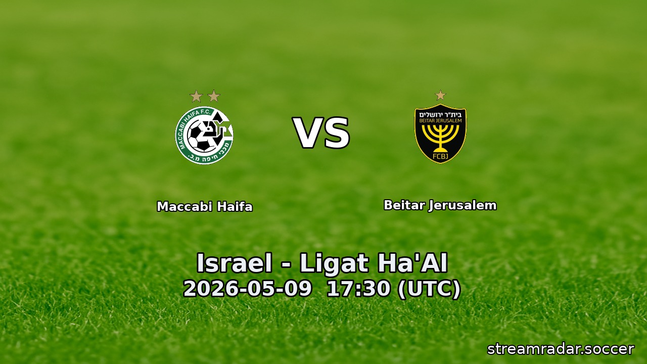 Maccabi Haifa vs Beitar Jerusalem