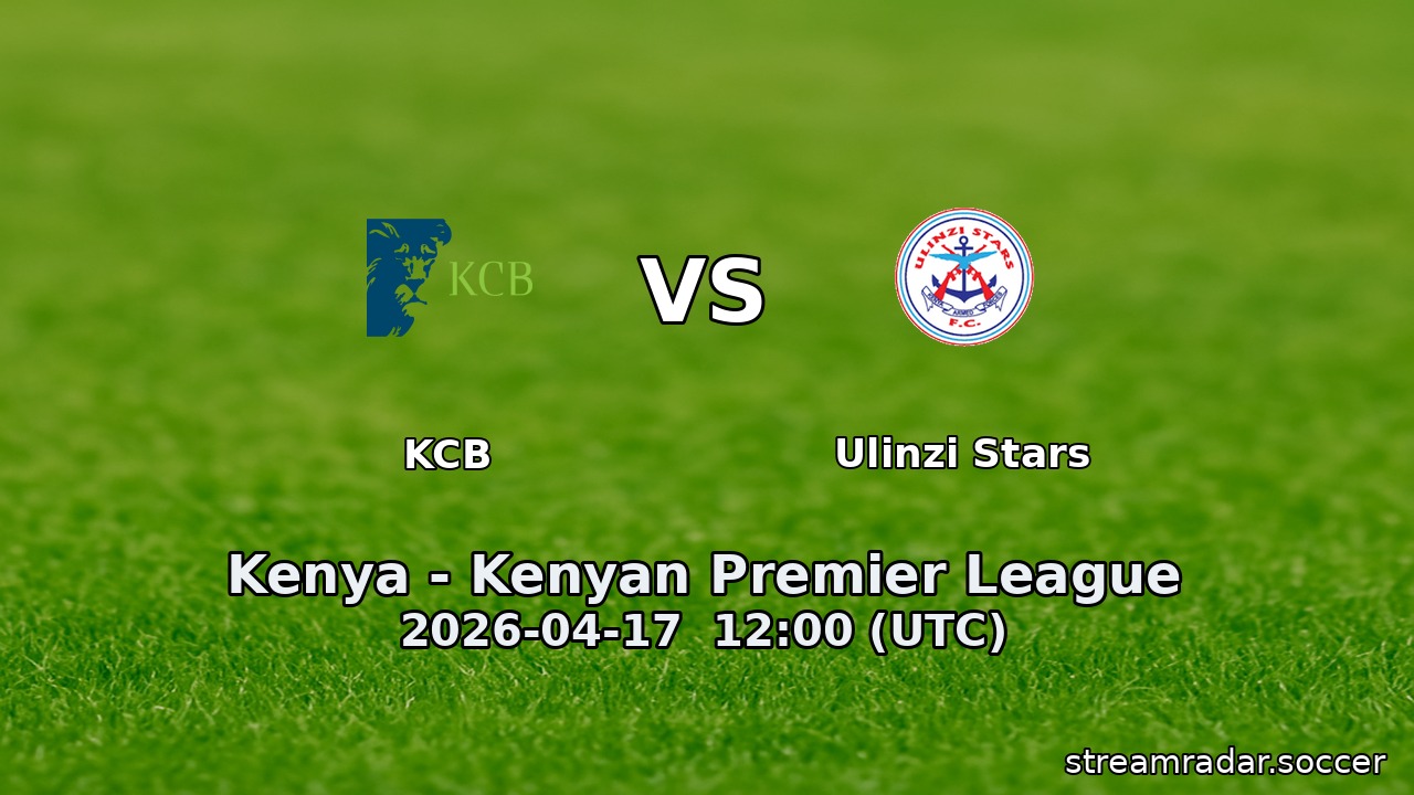 KCB vs Ulinzi Stars