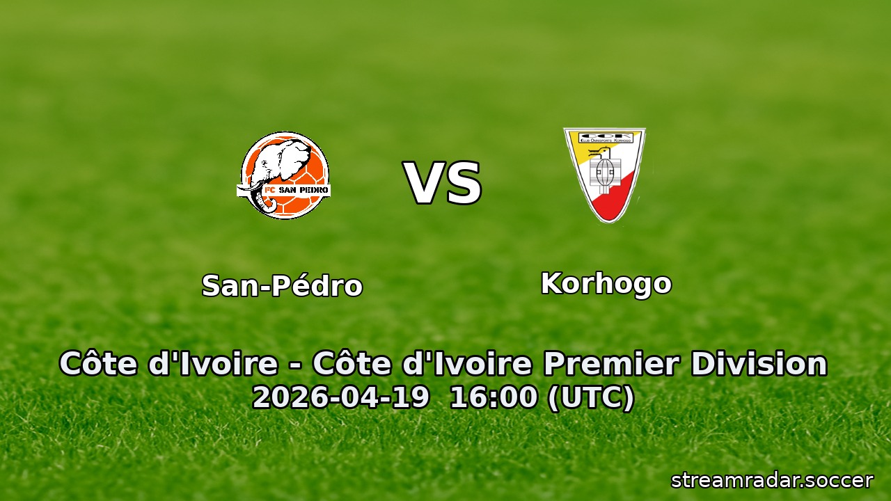 San-Pédro vs Korhogo