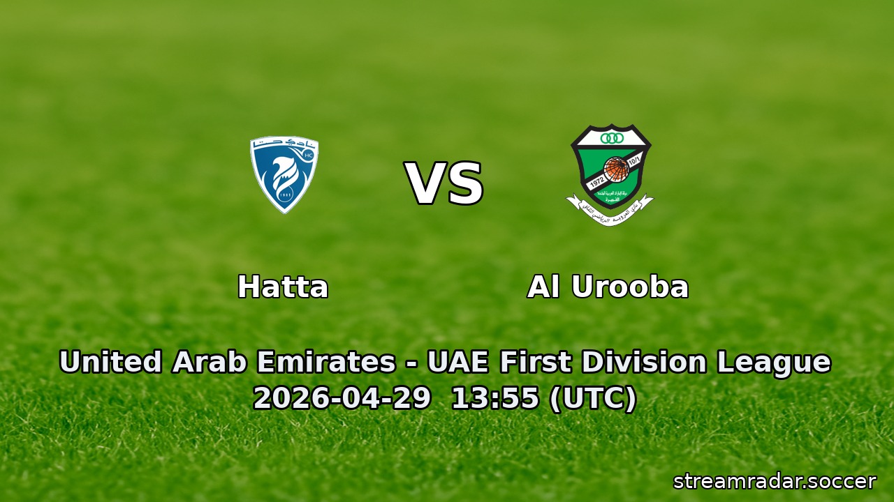 Hatta vs Al Urooba