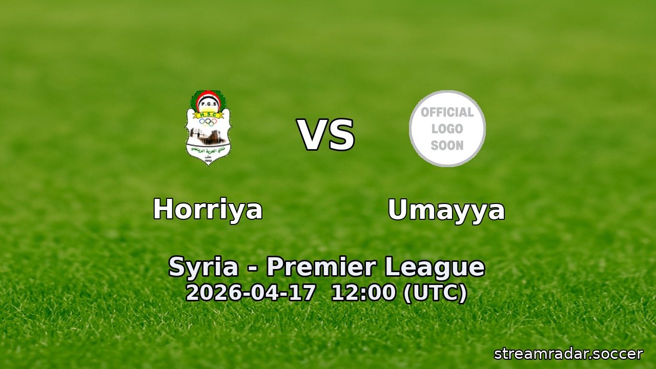 Horriya vs Umayya