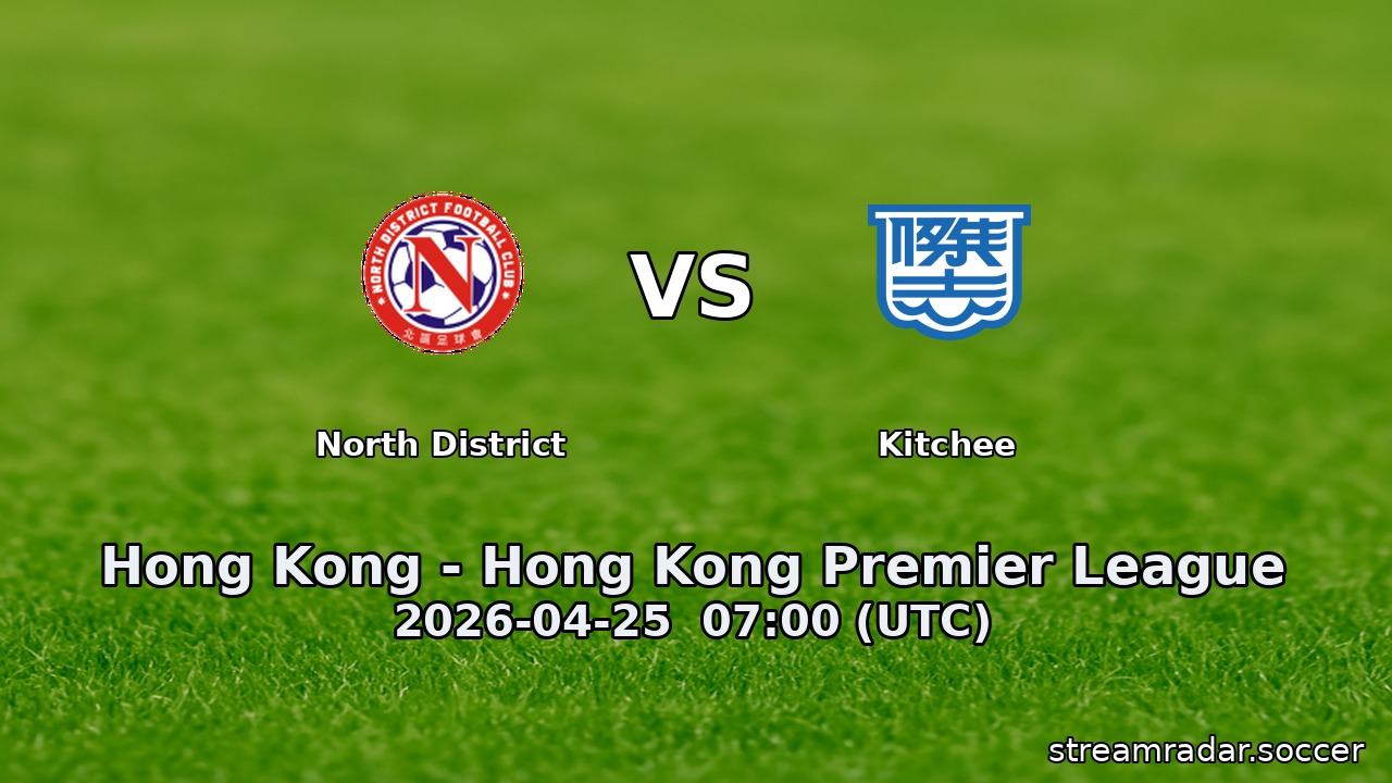 North District vs Kitchee