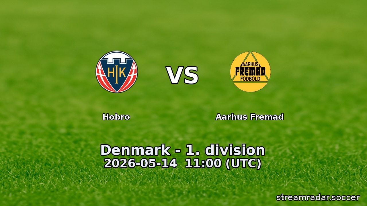 Hobro vs Aarhus Fremad