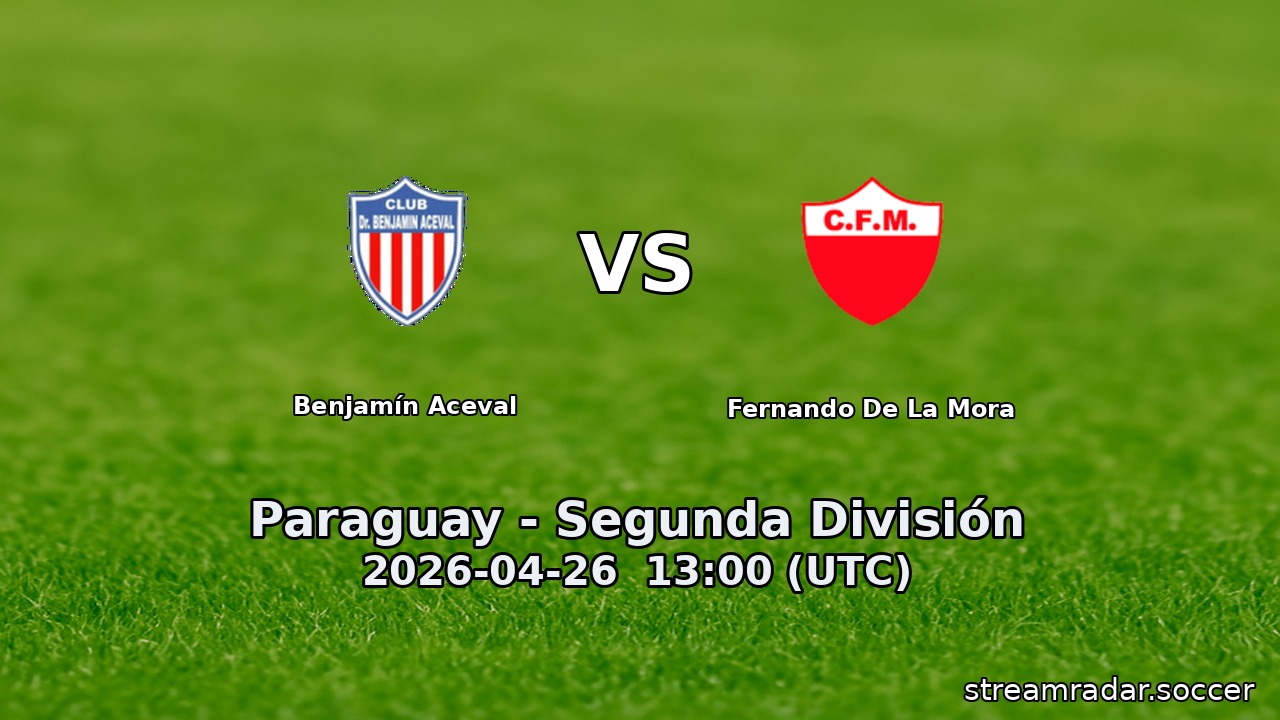 Benjamín Aceval vs Fernando De La Mora