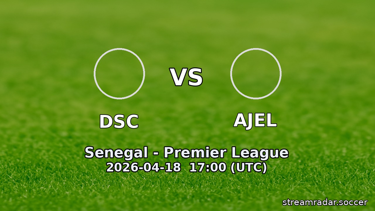 DSC vs AJEL