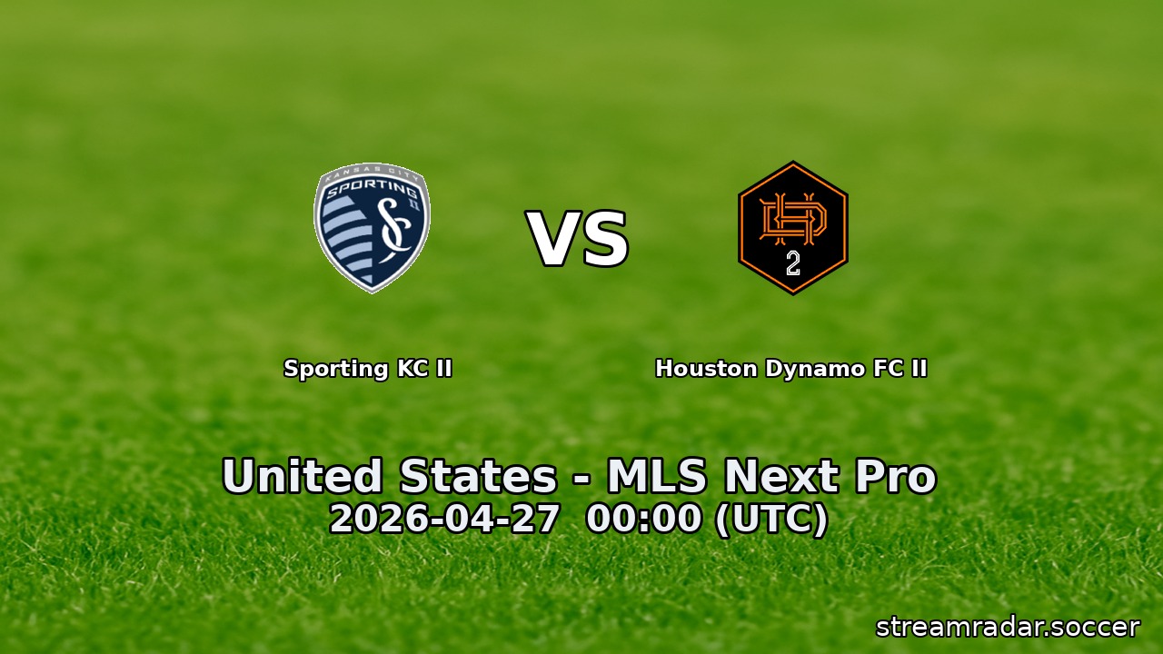Sporting KC II vs Houston Dynamo FC II