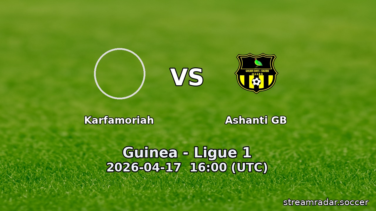 Karfamoriah vs Ashanti GB