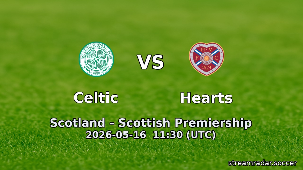Celtic vs Hearts