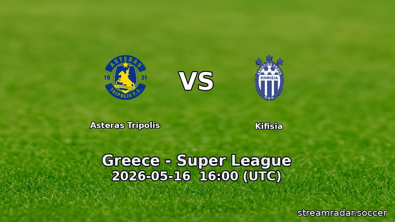 Asteras Tripolis vs Kifisia