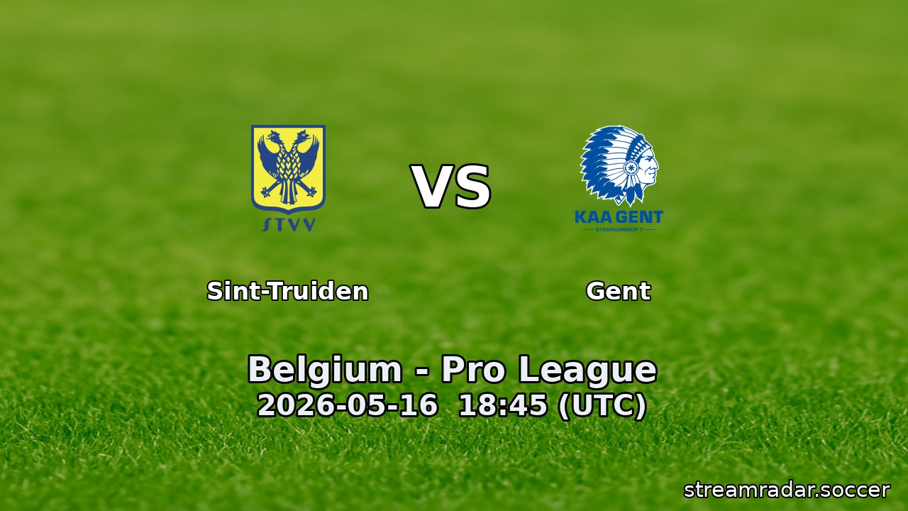 Sint-Truiden vs Gent