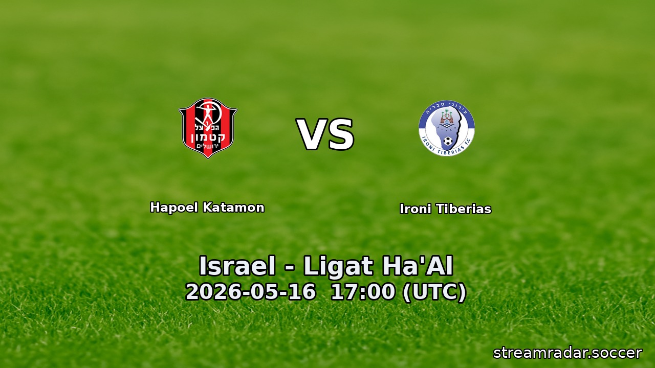Hapoel Katamon vs Ironi Tiberias