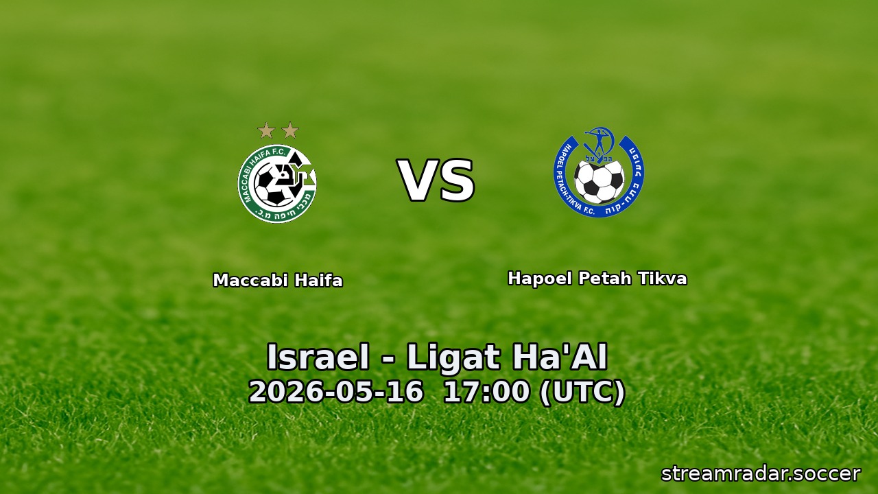 Maccabi Haifa vs Hapoel Petah Tikva