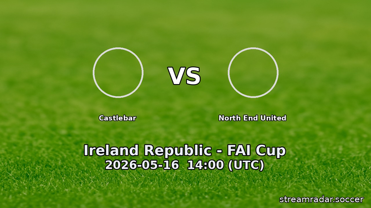 Castlebar vs North End United