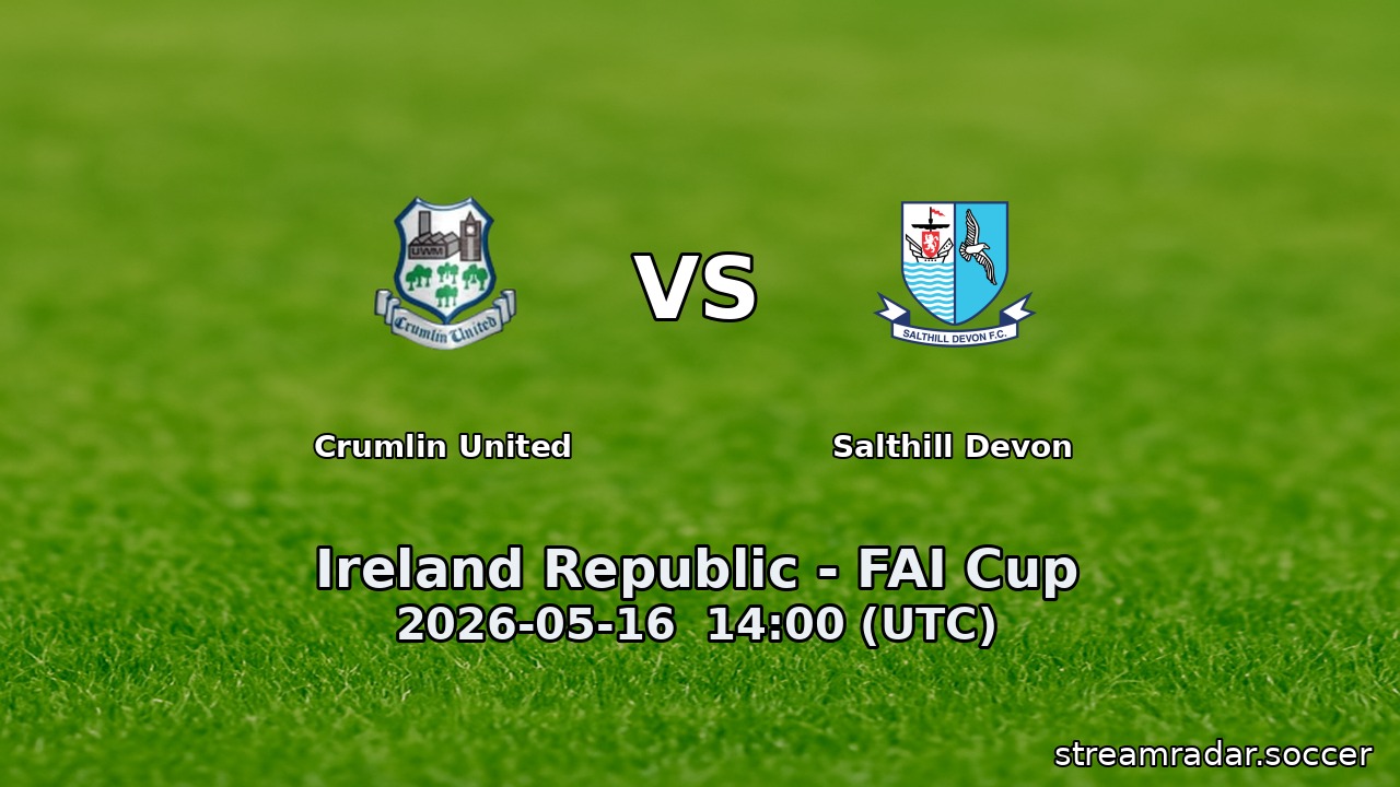 Crumlin United vs Salthill Devon