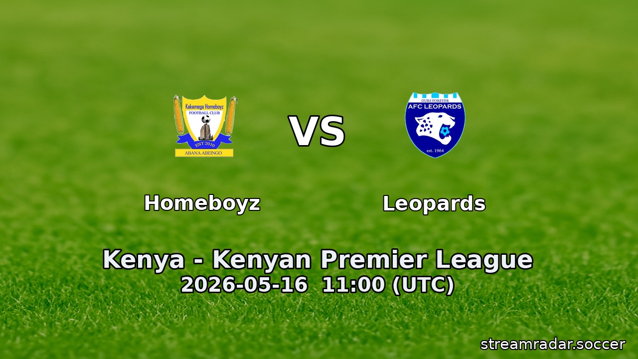 Homeboyz vs Leopards
