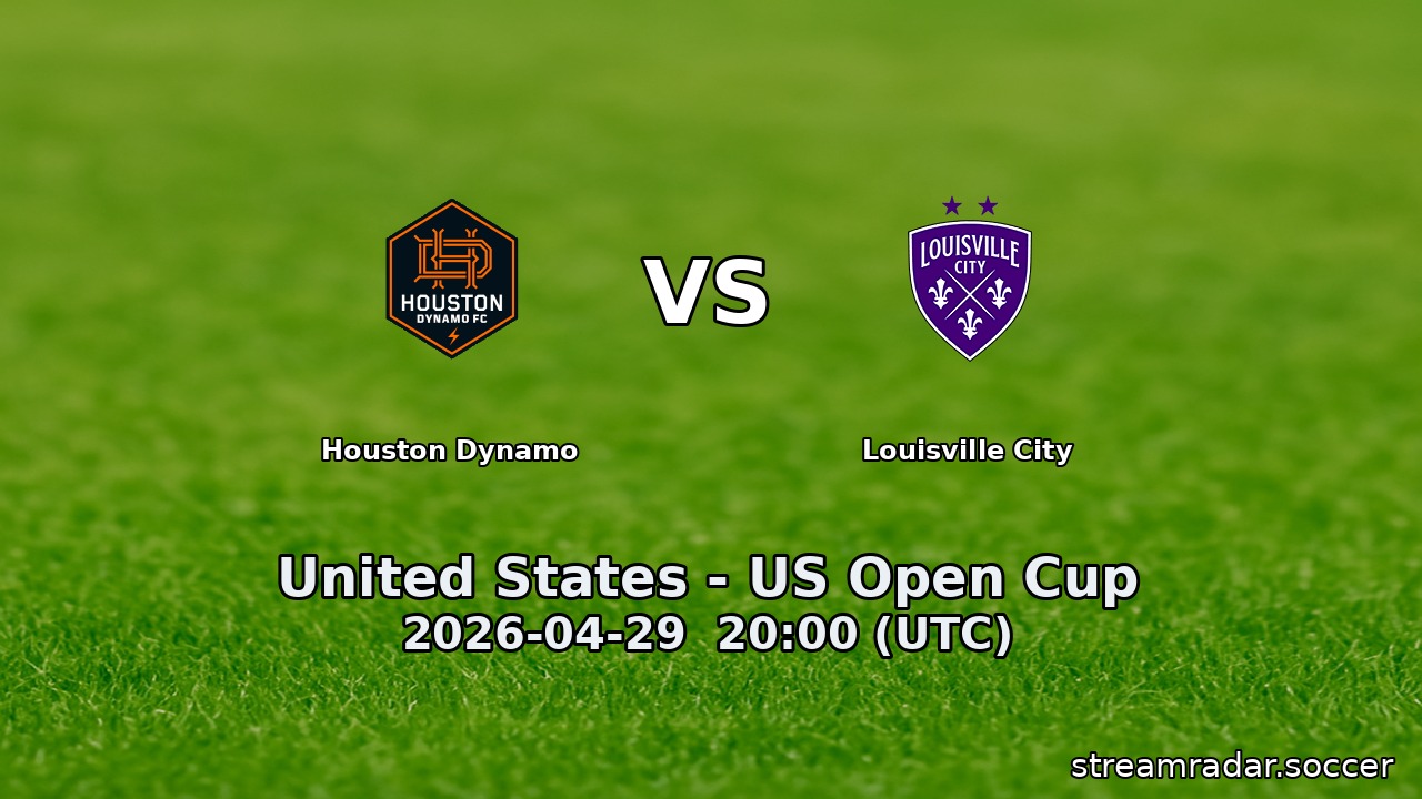 Houston Dynamo vs Louisville City
