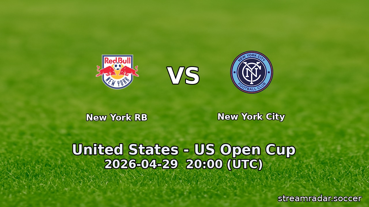 New York RB vs New York City