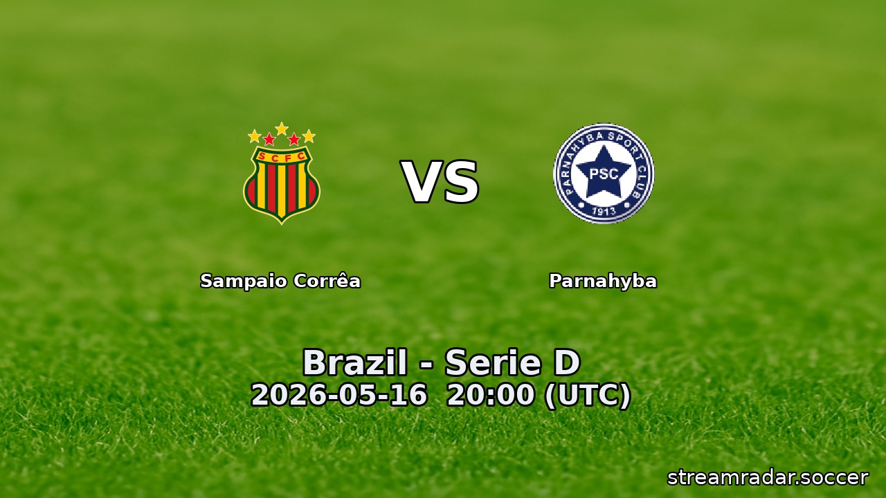 Sampaio Corrêa vs Parnahyba